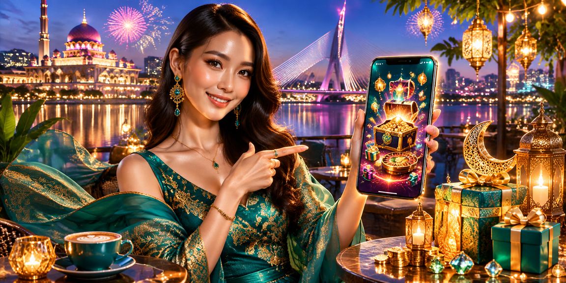 Antara muka kasino mudah alih dengan corak batik Putrajaya