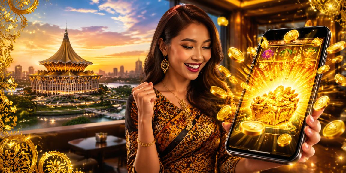 Permainan slot dengan corak batik Sarawak